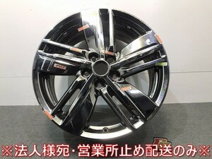 エルグランド ライダー/E52/PE52/PNE52/TE52/TNE52 純正 ホイール 1本のみ 18ｘ7.5J/ET55/5穴 5H/PCD114.3/ハブ径66mm/1A50E(119556)