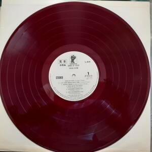  Japanese record LP not for sale promo white label! red record!Freda Payne / Band Of Gold 1970 year ZP-80236 Ozawa Kenji / pain . float float according origin joke material! Frida *pe in 