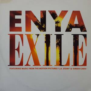 英オリジ12インチ高音質！Enya / Exile 1991年 WEA YZ580T 映画『L.A.ストーリー/恋が降る街』『グリーン・カード』サントラ！Watermark