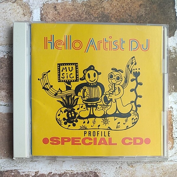 1990年 Hello Artist DJ /VA プロフィールスペシャルCD フリッパーズギター 非売品 送料込み