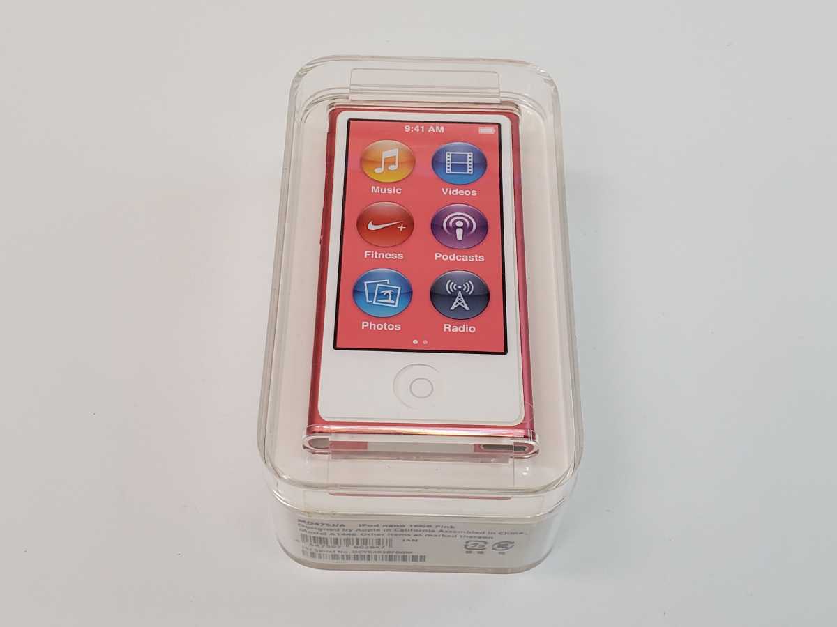 ヤフオク! -iPod nano 第7世代 新品 16gb(家電、AV、カメラ)の中古品 