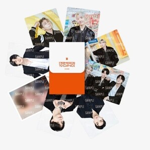 BTS公式☆PERMISSION TO DANCEミニフォトカード 1セット