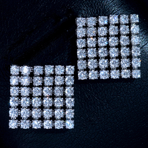 F0809[MIKIMOTO] Mikimoto последняя модель kaguwashi обычная цена 220 десять тысяч иен натуральный уникальная вещь diamond примерно 3.54ct высший класс 18 золотой WG чистота Celeb liti серьги 