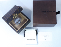 E9734【LOUIS VUITTON】ルイヴィトン フルール 大粒純正ダイヤモンド 最高級18金YG/WG無垢セレブリティビックリング_画像8