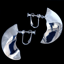 *E108【Chelo Sastre】Art Jewelry SLVイヤリング SPAIN New_画像2