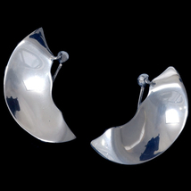 *E108【Chelo Sastre】Art Jewelry SLVイヤリング SPAIN New_画像1