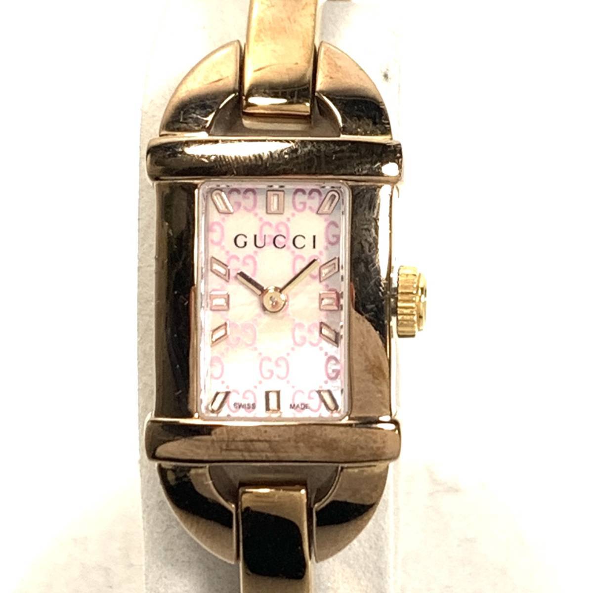 ヤフオク! -グッチ 腕時計 レディース ピンク ゴールドの中古品・新品 
