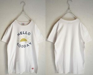 LUMBER HELLO GOODAY Ｔシャツ 白☆サイズＸＬ