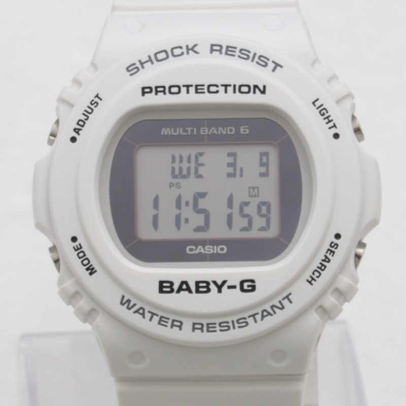 【セール】時計絶妙なデザイン 【中古✨値下げ✨】カシオ 腕時計 baby-G 電波ソーラー