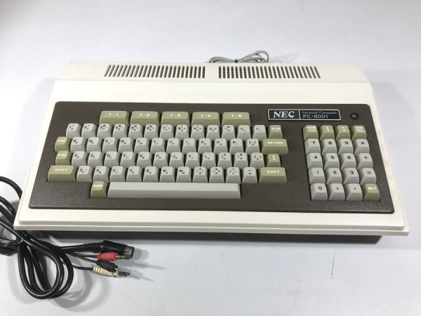☆国産 最初のパーソナルコンピューター PC-8001 | loneoakpoint.com