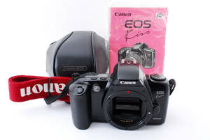 899642 Canon キャノン EOS Kiss Film Camera 【1円スタート】【付属品あり】