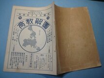 hc2263図解教育　昭和11年3月号　北太平洋の列国勢力　世界、米の分布　世界、麥の分布　世界、甘蔗糖及甜菜糖の分布　　8枚_画像2