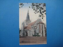 bd2289戦前絵葉書　St. Andrew's Cathedral、Singapore. シンガポール　手彩色_画像1