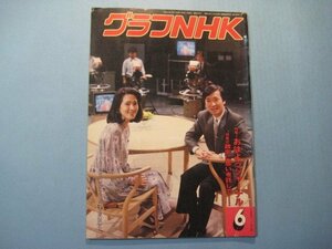 hc1716グラフNHK　1987年6月　表紙：いしだあゆみ・古屋アナ