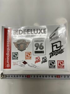 DEELUXE 純正ステッカーシート　即決送料込み　ディーラックス