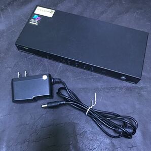 HDMI switcher 4×2 simplism オーディオ優先モード 3D規格対応 アップデート版 スイッチャー 分配器