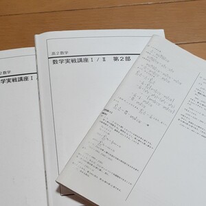 鉄緑会 高2 問題集 数学 テキスト 数学実践講座