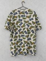 Phatee Tシャツ サイズL 総柄 ショットグラス ライム ファッティー HEMP ヘンプ 麻_画像2