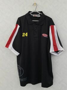 WINNER'S CIRCLE ポロシャツ サイズXL NASCAR ジェフ・ゴードン 24 Jeff Gordon ナスカー DU PONT デュポン ビンテージ 90s