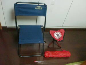 折りたたみ椅子　アウトドアチェア　キャンプ椅子　子供用　小学生の運動会　BUNDOK