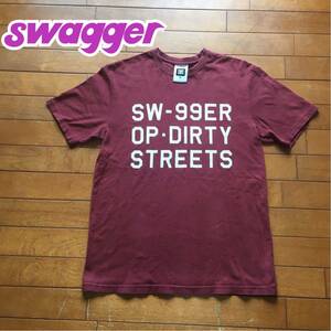 ★【 swagger 】★ プリントTシャツ★サイズM ★ i-294