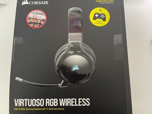 Corsair VIRTUOSO RGB WIRELESS Carbon ワイヤレスゲーミングヘッドセット