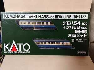 ＫＡＴＯ・クモハ５４ １００＋クハ６８ ４００【飯田線】２両セット（10-1183）◎完全未走行◎