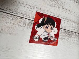 鬼滅の刃 ミルキークッキー シール ステッカー 栗花落カナヲ