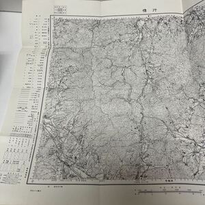 古地図 地形図 五万分之一 地理調査所 昭和25年応急修正 昭和30年発行 行橋 福岡県