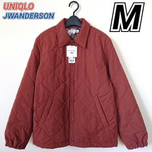 【1点限り!!】 UNIQLO JWANDERSON ユニクロ JWアンダーソン パデッドコーチジャケット ブラウン Mサイズ