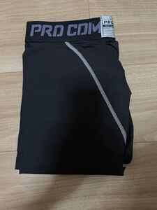 メンズレギンス ランニング タイツ アンダーウェア ストレッチパンツ L 黒 ロング スポーツ