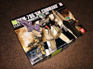 赤バンダイ旧箱　ガンプラ　2004年5月生産　HG　RGM-79G GMコマンド 　1/144