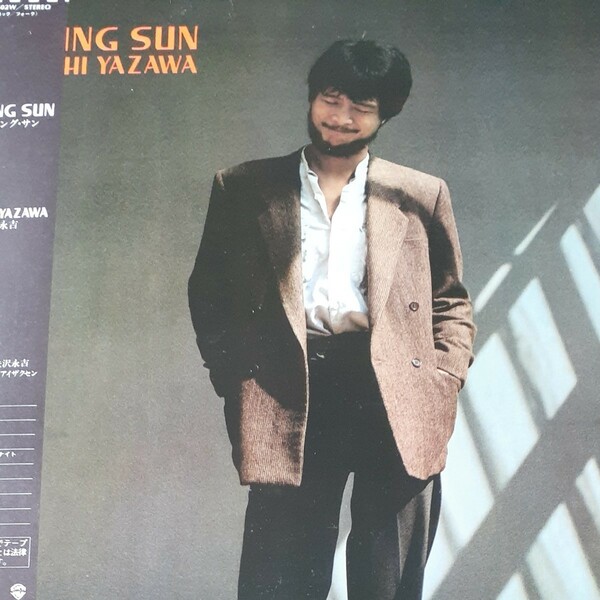 矢沢永吉 帯付きLPレコード RISING SUN ライジングサン 1981年