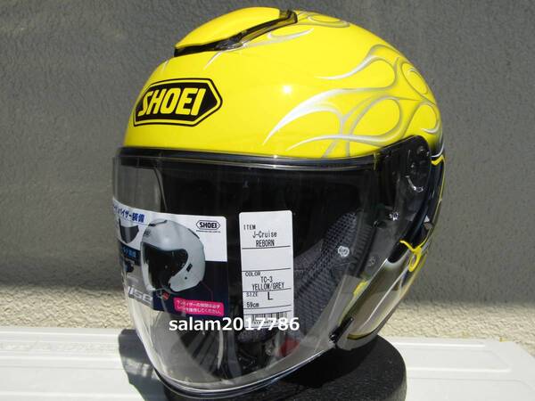 ★即納★SHOEI J-CRUISE REBORN TC-3 M(57-58)#9