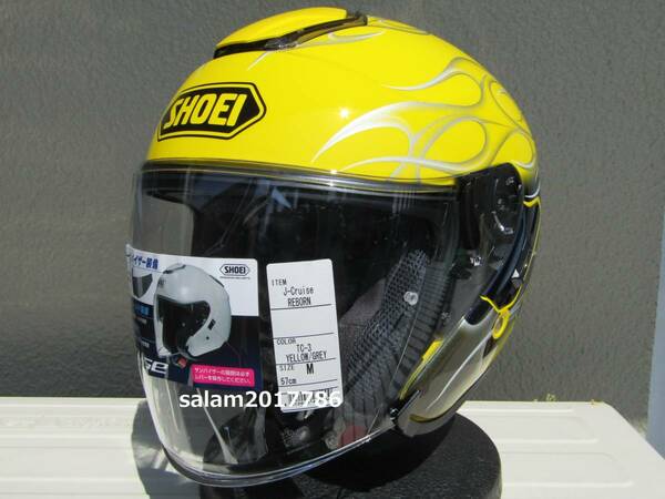 ★即納★SHOEI J-CRUISE REBORN TC-3 M(57-58)＃8