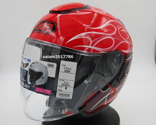 ★即納★SHOEI J-CRUISE REBORN TC-10 M(57-58)#5