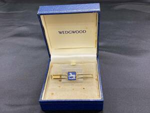 WEDGWOOD ウエッジウッド 馬デザイン ネクタイピン 箱付き ゴールド タイピン アクセサリー 小物 MADE IN ENGLAND 【5084