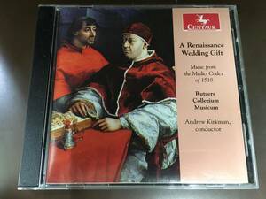 CD/ Music from the Medici Codex of 1518 Renaissance Wedding Gift /【J12】/中古
