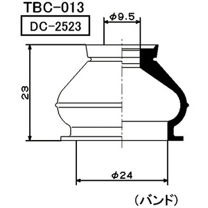 ミヤコ製　タイロットエンドブーツ　モコ（ＭＧ３３Ｓ）