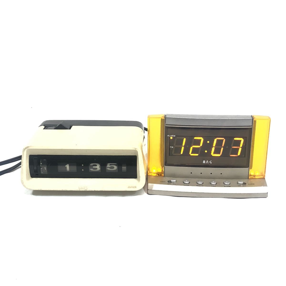 ヤフオク! -置時計 デジタル レトロの中古品・新品・未使用品一覧