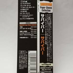 SURVIVOR／Survivor／サバイバー／国内盤CD／帯付／紙ジャケット仕様／1980年発表／1stアルバム／完全生産限定盤の画像3