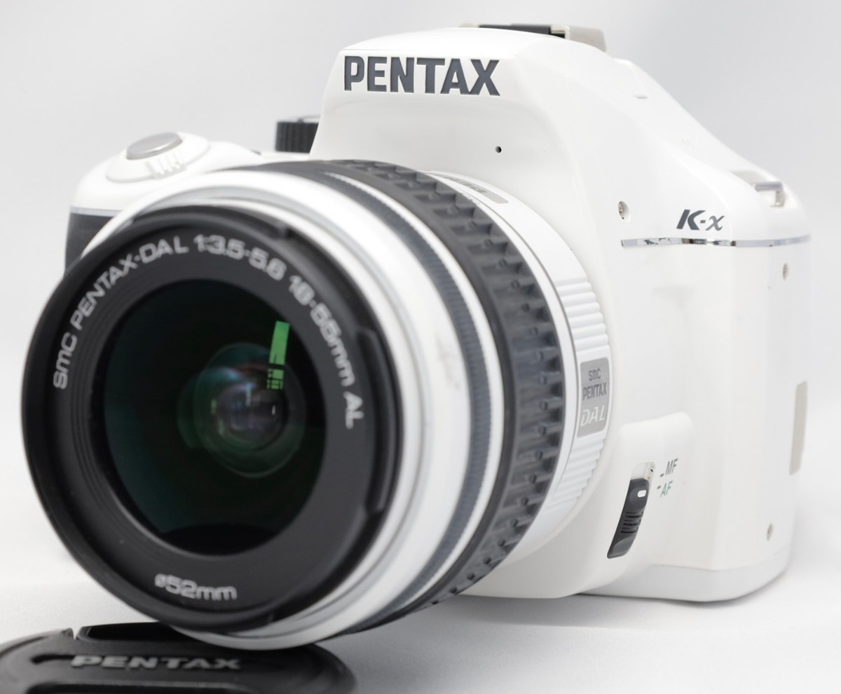 カメラ デジタルカメラ PENTAX ペンタックス K-x ホワイト Wi-Fiセット スマホ転送 動画撮影 