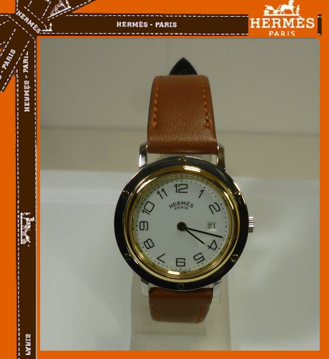 売れ筋ランキング 美品 CL4.420 HERMES エルメス 時計 クリッパー ボーイズ f2075438 お得なセール価格 -mios.co.jp