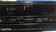 SONY ビデオ8カセットレコーダー EV-S500 ジャンク/リモコンRMT-413_画像8