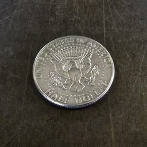 1967年 ケネディ50セント銀貨 送料無料（13981）シルバー400 USA 貨幣 ハーフダラー アメリカ 硬貨の画像2