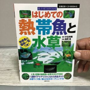 はじめての 熱帯魚 と 水草 ヒ① 熱帯魚の価格一覧つき！　人気の定番熱帯魚水草カタログ 監修 水谷尚義 写真 森岡篤 主婦の友社 