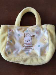  Sanrio Cinnamoroll Pochacco present . lot yellow boa tote bag 