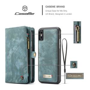 iphone XR leather case iphone xr case . purse attaching remove possibility notebook type card storage a5