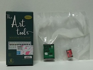 M★200)The Art tools(アートツールズ)ミニチュアコレクション★⑥福岡工業株式会社：ペーパーセメントSーコート／ソルベント