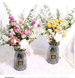  dry flower bouquet,diy art manual, dry plant. placement,ko location photograph accessory,jipso filler Home decoration house 